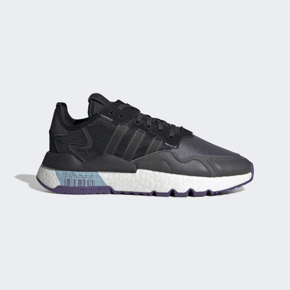 Originals Adidas Nite Jogger Barbati Romania - Violet/Negrii/Gri FV4135